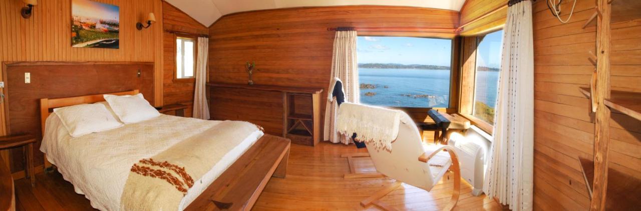 Hotel Faros Del Sur Ancud Exterior foto